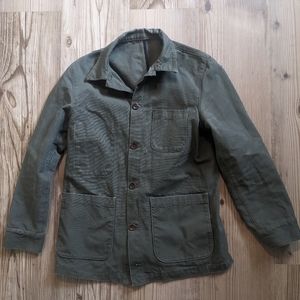 Epaulet Chore Coat Duck Canvas